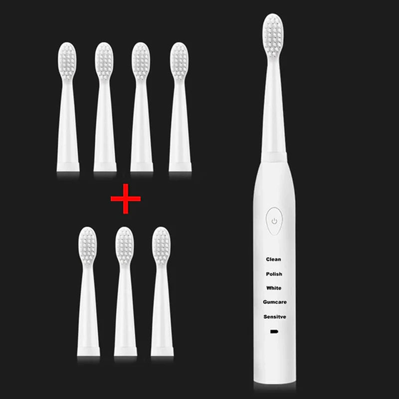 Powerful Ultrasonic Sonic Electric Toothbrush USB Charge Rechargeable Tooth Brush Washable Electronic Whitening Teeth Brush J110