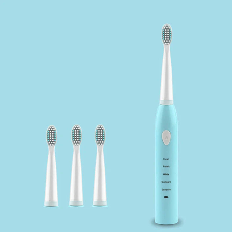 Powerful Ultrasonic Sonic Electric Toothbrush USB Charge Rechargeable Tooth Brush Washable Electronic Whitening Teeth Brush J110